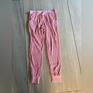 Splendid Light Pink Jogger Draw string Pants